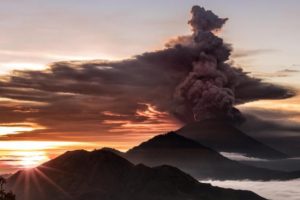 batur vulcano